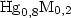 ${\rm Hg}_{0,8}{\rm M}_{0,2}$
