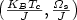 $\big( {\frac{K_B T_c }{J},\frac{\Omega _s }{J}} \big)$